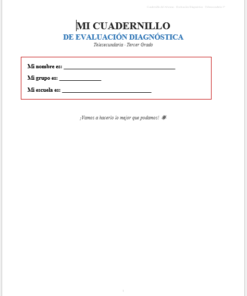 Kit de Evaluación Diagnóstica NEM Telesecundaria 3° 2026-2027 | 4 Herramientas para Evaluar y Atender el Rezago | Word y Excel Editable 8 Imagen 1 309