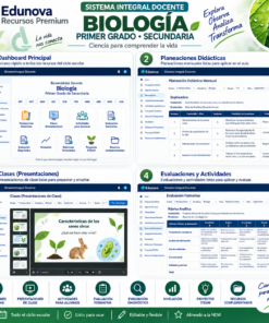 EduNEM Aula Integral | Biología Primer Grado de Secundaria NEM · Ciclo Escolar Completo 2026-2027 4 Imagen 1 337