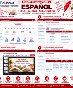 EduNEM Aula Integral | Español Tercer Grado de Secundaria NEM · Ciclo Escolar Completo 2026-2027 4 Imagen 1 353