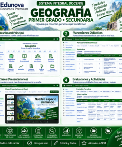 EduNEM Aula Integral | Geografía Primer Grado de Secundaria NEM · Ciclo Escolar 2026-2027 4 Imagen 1 355