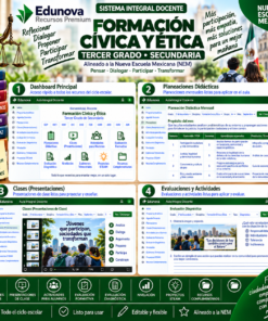EduNEM Aula Integral | Formación Cívica y Ética Tercer Grado de Secundaria NEM · Ciclo Escolar Completo 2026-2027