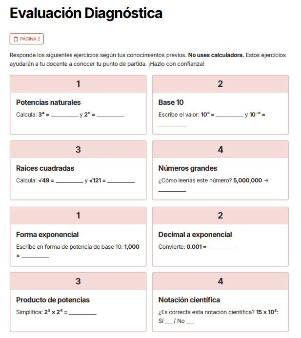 Cuadernillos de Reforzamiento – Matemáticas 3° de Secundaria 2 Cuadernillos de Reforzamiento – Matemáticas 3° de Secundaria - Image 2