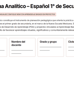 Captura de pantalla de un formulario de currículo español titulado 
