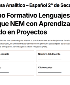Captura de pantalla de un formulario titulado 
