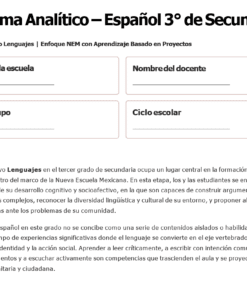 Captura de pantalla de un documento titulado 