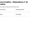 Planeaciones NEM con Enfoque STEAM para Matemáticas Segundo Grado de Secundaria | Word Editable 10 Un formulario titulado