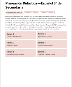 Un documento digital titulado 