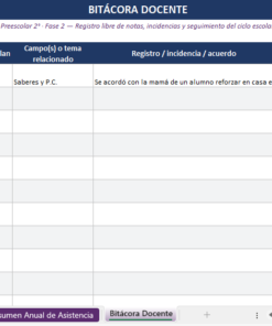 Paquete Integral del Docente NEM Preescolar 2° | Planeaciones, Evaluación y Seguimiento | Word y Excel Editables 22 Imagen 10 15