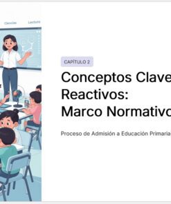 Un profesor se sitúa al frente de un aula con jóvenes alumnos sentados en pupitres. La diapositiva dice: 