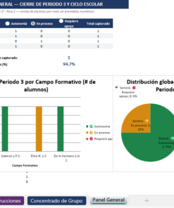 Paquete Integral del Docente NEM Preescolar 2° | Planeaciones, Evaluación y Seguimiento | Word y Excel Editables 23 Imagen 11 5