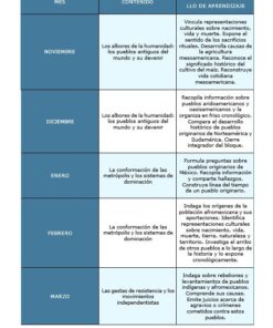 Historia 1° Secundaria Planeación Premium Anual 13 Imagen 1b