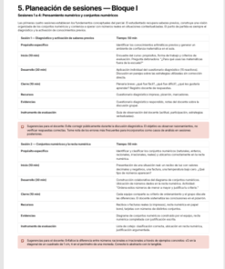 Planeaciones Didácticas Pensamiento Matemático I Bachillerato MCCEMS (Plan 2025) | Programa Analítico y Planeaciones Editables en Word 7 Imagen 2 159