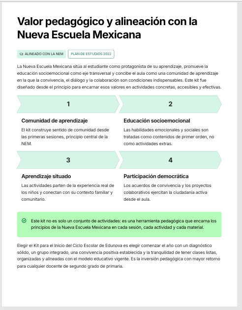 Kit para el Inicio del Ciclo Escolar NEM 2026-2027 2° Primaria | Integra, Diagnostica y Nivela | Clases listas para aplicar + PPT y Guías PDF 3 Kit para el Inicio del Ciclo Escolar NEM 2026-2027 2° Primaria | Integra, Diagnostica y Nivela | Clases listas para aplicar + PPT y Guías PDF - Image 3