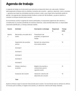 Agenda de la Comunidad de Aprendizaje Editable en Word | Planeador Profesional para la Organización y Seguimiento del Trabajo Colaborativo Docente 8 Imagen 2 178
