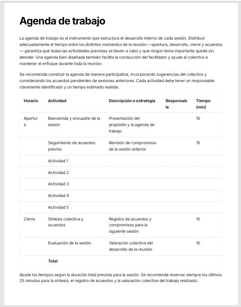 Agenda de la Comunidad de Aprendizaje Editable en Word | Planeador Profesional para la Organización y Seguimiento del Trabajo Colaborativo Docente 3 Agenda de la Comunidad de Aprendizaje Editable en Word | Planeador Profesional para la Organización y Seguimiento del Trabajo Colaborativo Docente - Image 3