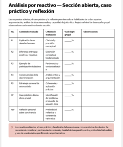 Evaluación Diagnóstica y Nivelación – Formación Cívica y Ética 3° Secundaria | NEM 2026-2027 | Examen, Planeación, Actividades y Presentación Editable 9 Imagen 2 188