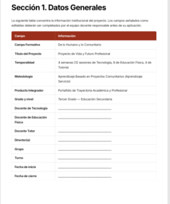 Planeaciones Interdisciplinarias NEM 3° Secundaria 2026-2027 | De lo Humano y lo Comunitario – Todo el Ciclo Escolar Mes por Mes 11 Imagen 2 200