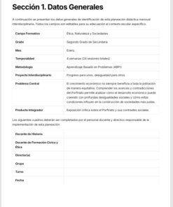 Planeaciones Interdisciplinarias NEM Ética, Naturaleza y Sociedades 2° Secundaria 2026-2027 | Todo el Ciclo Escolar Mes por Mes 9 Imagen 2 202