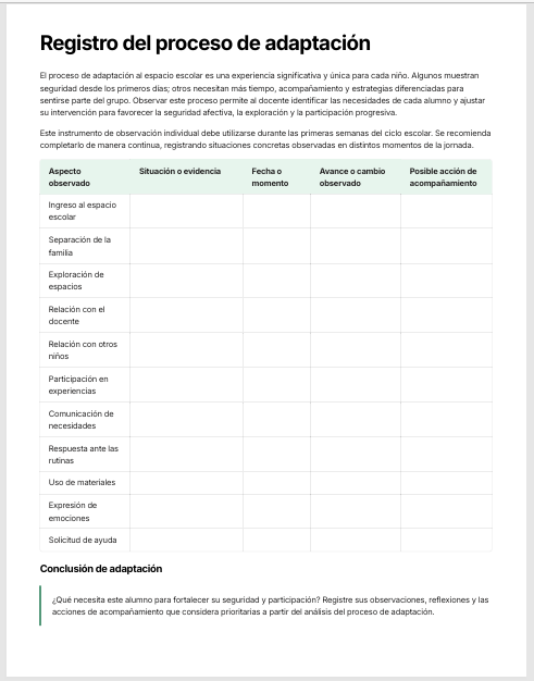 Sistema Integral para la Enseñanza en Preescolar 1er Grado: Desarrollo y Seguimiento del Aprendizaje NEM 2026-2027 3 Sistema Integral para la Enseñanza en Preescolar 1er Grado: Desarrollo y Seguimiento del Aprendizaje NEM 2026-2027 - Image 3