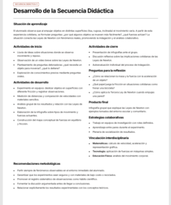 Secuencias Didácticas para Física 2° de Secundaria | Recurso Integral para el Docente | NEM 2026-2027 | Word Editable 7 Imagen 2 217