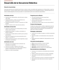 Secuencias Didácticas de Química 3° Secundaria | Recurso Integral para el Docente | NEM 2026-2027 | Word Editable 7 Imagen 2 218