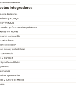 Infografías Manipulativas NEM 2026-2027 5° de Primaria | Proyectos Integradores | PDF + Word Editable 9 Imagen 2 235