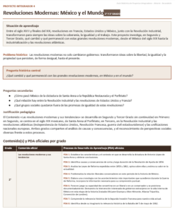 Proyectos Integradores de Historia para Secundaria | NEM 2026-2027 | Word Editable 8 Imagen 2 243