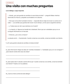 Cuadernillo de Comprensión Lectora 6.º de Primaria | NEM 2026-2027 | PDF + Word Editable 7 Imagen 2 258