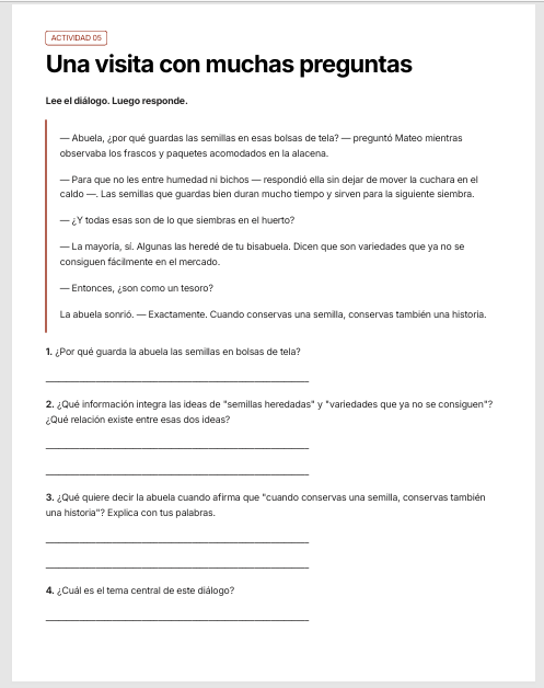 Cuadernillo de Comprensión Lectora 6.º de Primaria | NEM 2026-2027 | PDF + Word Editable 3 Cuadernillo de Comprensión Lectora 6.º de Primaria | NEM 2026-2027 | PDF + Word Editable - Image 3