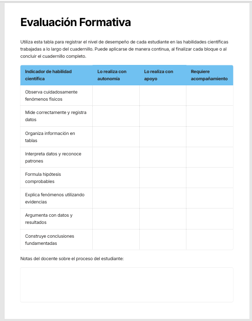 Cuadernillo de Pensamiento Científico Física 2.º de Secundaria | NEM 2026-2027 | PDF + Word Editable 3 Cuadernillo de Pensamiento Científico Física 2.º de Secundaria | NEM 2026-2027 | PDF + Word Editable - Image 3
