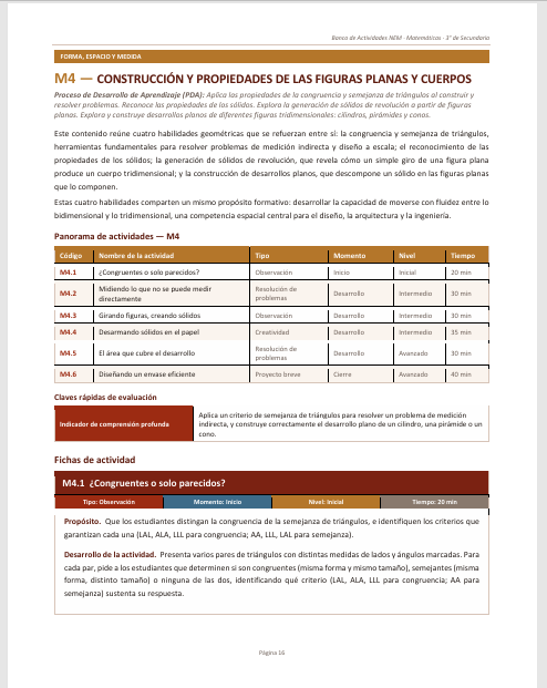 Banco de Actividades NEM Matemáticas 3° de Secundaria 2026-2027 | Recurso Integral para el Docente | Word Editable 3 Banco de Actividades NEM Matemáticas 3° de Secundaria 2026-2027 | Recurso Integral para el Docente | Word Editable - Image 3