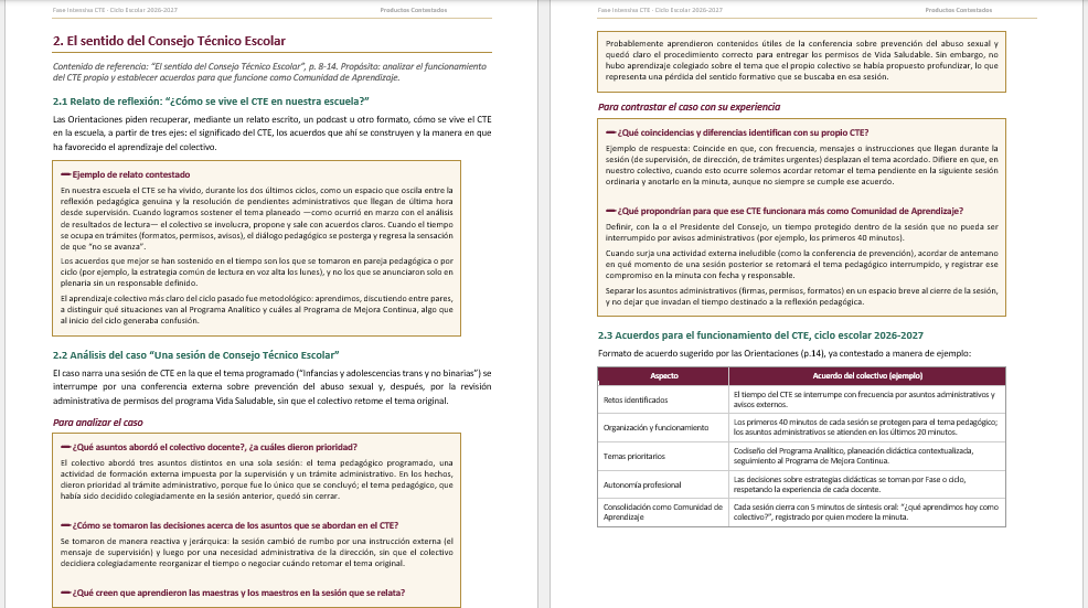 Fase Intensiva CTE 2026-2027 | Productos Contestados + Presentación para Facilitador + Cuadro Operativo | Word, PowerPoint y Excel 3 Fase Intensiva CTE 2026-2027 | Productos Contestados + Presentación para Facilitador + Cuadro Operativo | Word, PowerPoint y Excel - Image 3