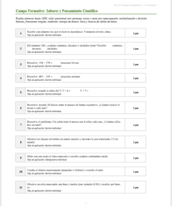 Kit de Evaluación Diagnóstica NEM 3° de Primaria 2026-2027 | 4 Herramientas para Evaluar y Atender el Rezago | Word y Excel Editable 9 Imagen 2 295