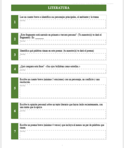 Kit de Evaluación Diagnóstica NEM Español 1° de Secundaria 2026-2027 | 4 Herramientas para Evaluar y Atender el Rezago | Word y Excel Editable 9 Imagen 2 301