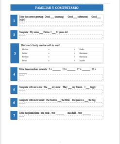 Kit de Evaluación Diagnóstica NEM Inglés 1° de Secundaria 2026-2027 | 4 Herramientas para Evaluar y Atender el Rezago | Word y Excel Editable 9 Imagen 2 302
