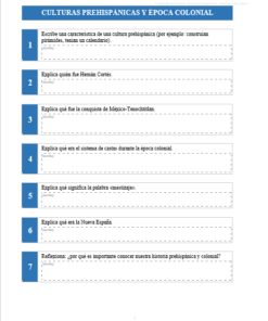 Kit de Evaluación Diagnóstica NEM Historia 1° de Secundaria 2026-2027 | 4 Herramientas para Evaluar y Atender el Rezago | Word y Excel Editable 9 Imagen 2 306