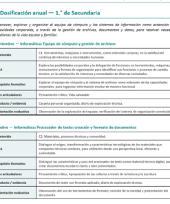 Planeaciones NEM Tecnología Informática 1.º 2.º y 3.º Secundaria | Programa Analítico y Planeaciones 2026.2027 | Word Editable 8 Imagen 2 321