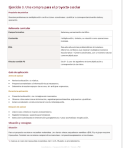 Ejercicios Integradores del Aprendizaje EIA 6.º Primaria 2026-2027 | Preparación, Evaluación y Retroalimentación | Word Editable 7 Imagen 2 325
