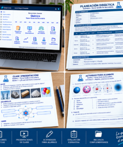 EduNEM Aula Integral | Química Tercer Grado de Secundaria NEM · Ciclo Escolar Completo 2026-2027 5 Imagen 2 350