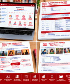 EduNEM Aula Integral | Español Segundo Grado de Secundaria NEM · Ciclo Escolar Completo 2026-2027 5 Imagen 2 354