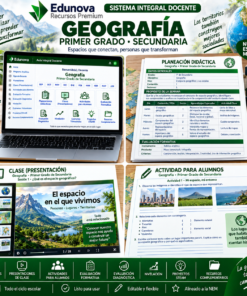 EduNEM Aula Integral | Geografía Primer Grado de Secundaria NEM · Ciclo Escolar 2026-2027 5 Imagen 2 358