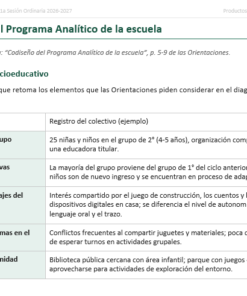 CTE Preescolar Primera Sesión Ordinaria Septiembre 2026-2027 | Productos Contestados y Editables 10 Imagen 2 364