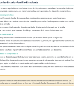 EduKIT Escuela sin Celular para Primaria | Protocolos, Formatos, Carteles y Actividades 9 Imagen 2 371