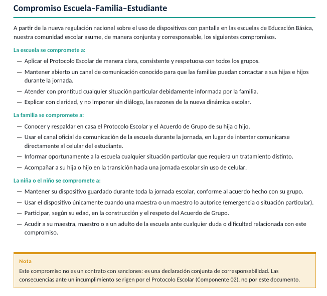 EduKIT Escuela sin Celular para Primaria | Protocolos, Formatos, Carteles y Actividades 3 EduKIT Escuela sin Celular para Primaria | Protocolos, Formatos, Carteles y Actividades - Imagen 3
