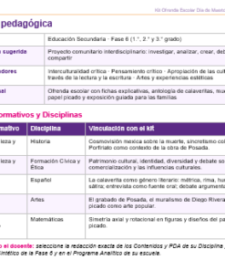 Kit Día de Muertos para Secundaria | Ofrenda Escolar, Calaveritas y Actividades 9 Imagen 2 375