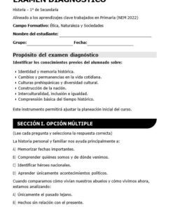 Historia 1° Secundaria Planeación Premium Anual 14 Imagen 2 43