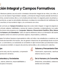Captura de pantalla de un documento educativo español titulado 