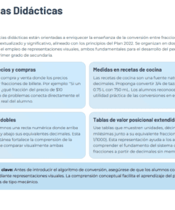 Captura de pantalla de un recurso educativo en español titulado 
