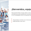 Actividades Lúdicas para el Ciclo Escolar | Telesecundaria 3 | Guía PDF + Presentación PPT Editable 8 Un grupo de estudiantes celebrando en clase con los brazos en alto y un mensaje de bienvenida y ánimo para sus proyectos finales.