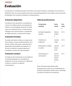 Planeaciones Didácticas Lengua y Comunicación I Bachillerato MCCEMS (Plan 2025) | Programa Analítico y Planeaciones Editables en Word 8 Imagen 3 156